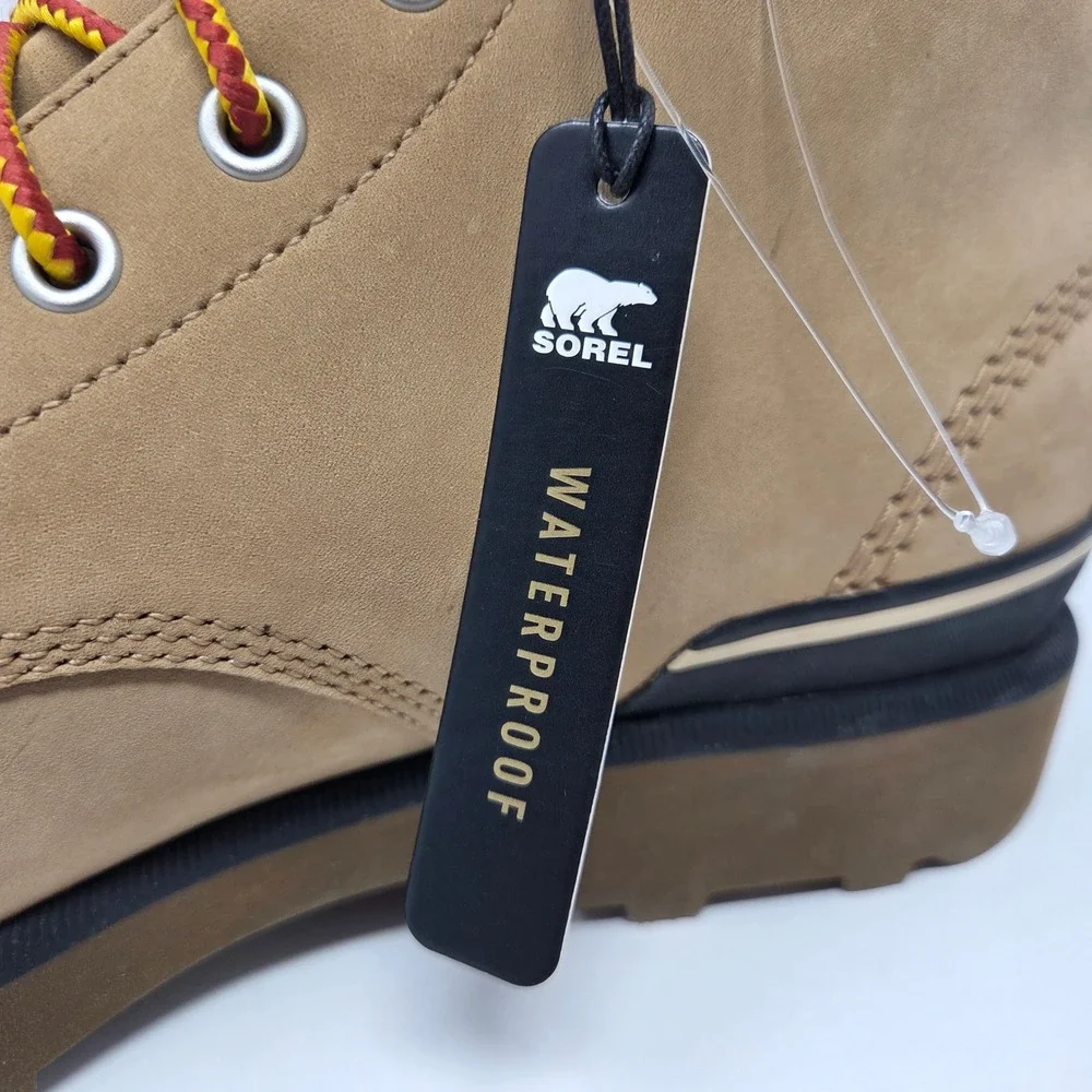 NEW Sorel Caribou Moc Men's Size 13 Waterproof Nubuck Leather Boots NM4490-281